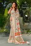 Dastoor Vol 4 By Kashvi Viscose Bright Moss Foil Ladies Saree Wholesale Market In Surat